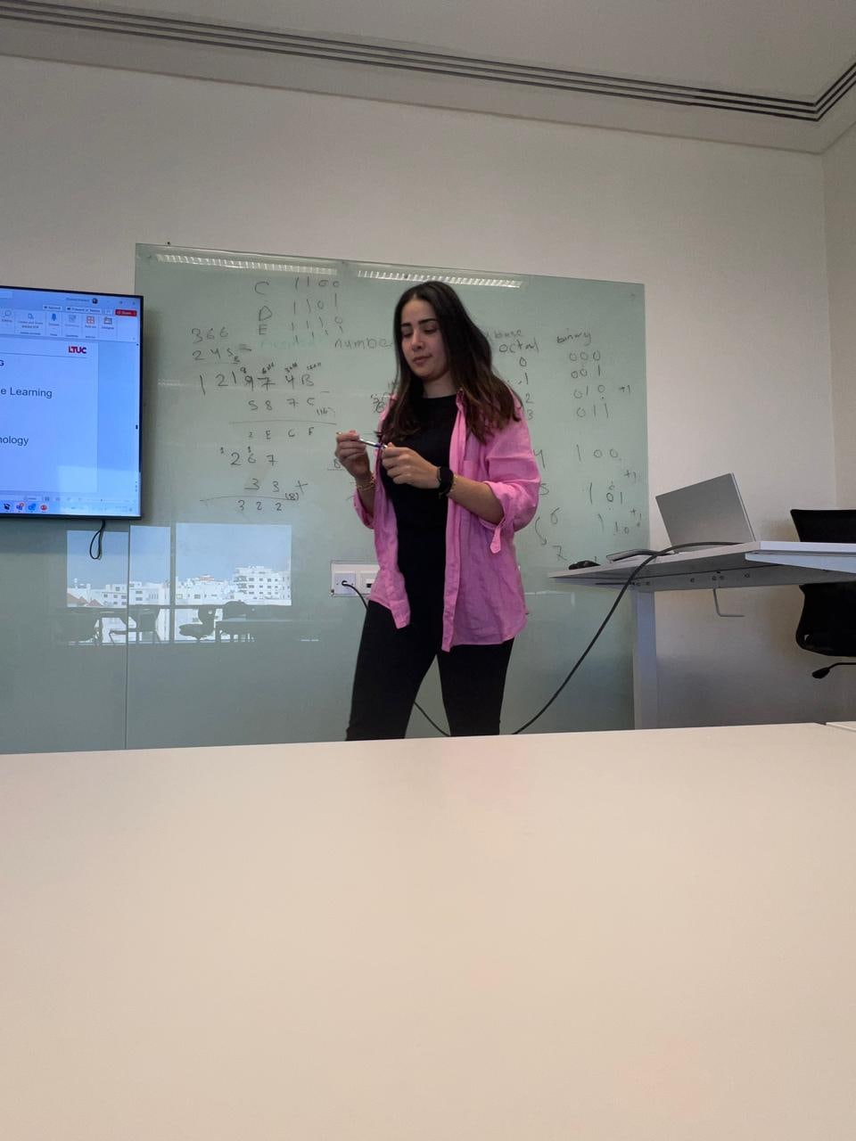 Dr. Shahd teaching